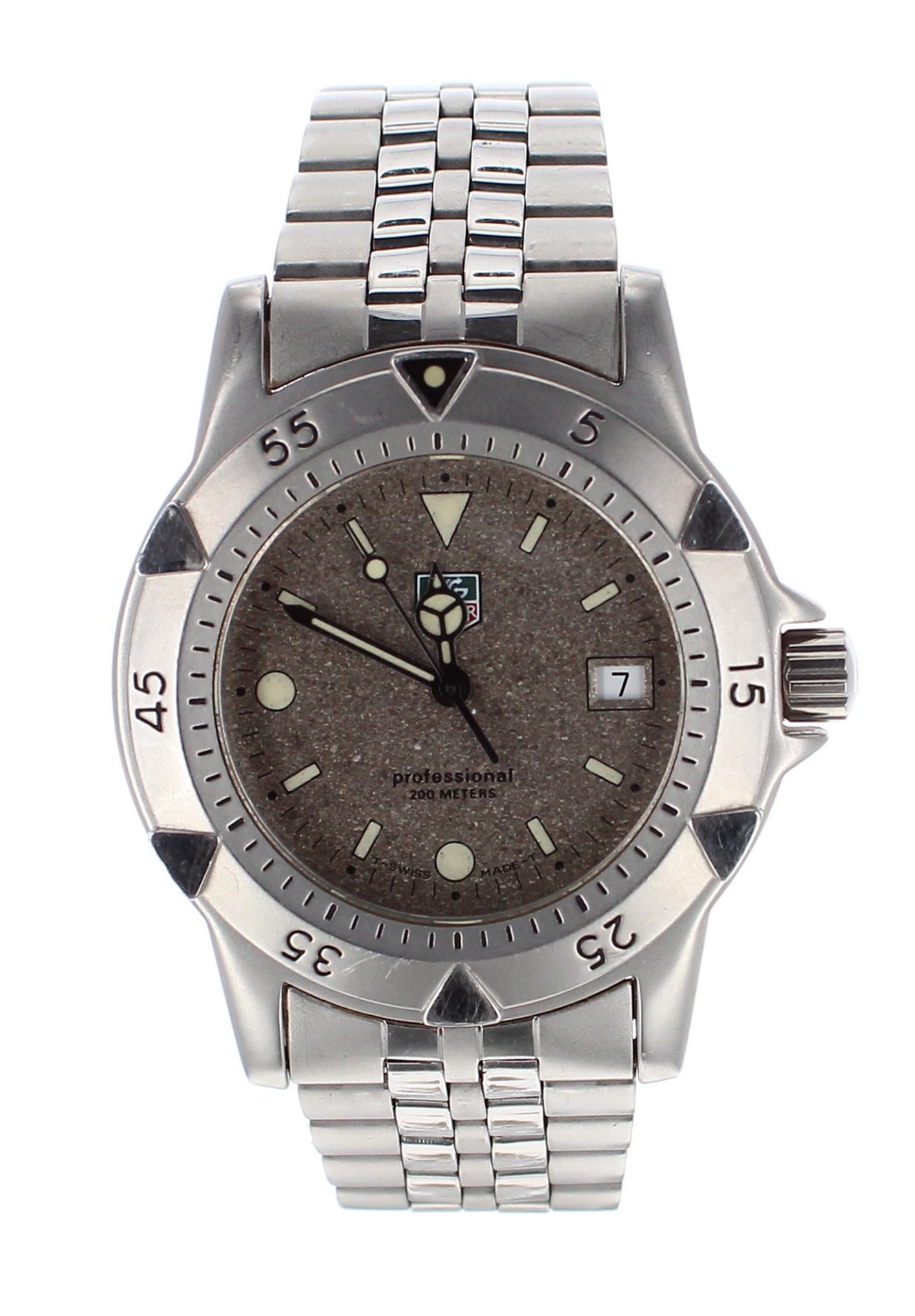 Tag Heuer 1500 Series Professional 200m stainless steel gentleman's wristwatch, ref. WD1211-K-20,