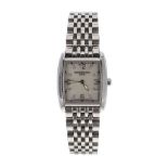 Raymond Weil Don Giovanni square stainless steel lady's bracelet watch, ref. 5976, square mother