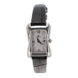 Maurice Lacroix Divina rectangular stainless steel lady's wristwatch, ref. DV5011, rectangular