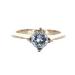 Good quality 18ct solitaire diamond ring, round brilliant-cut, 0.70ct, clarity VS2, colour H/I, 3.