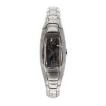 Maurice Lacroix Intuition stainless steel lady's bracelet watch, ref. 32859, rectangular mirrored