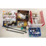 Fly fishing - swivel weights, fly lines, lures, hooks etc.