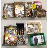 Fly fishing - Large quantity of fly tying materials and tools