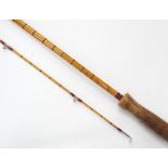 Hardy Bros. "The Pope" Palakona 10' two piece split cane fly fishing rod, no. H56825, Hardy Bros.