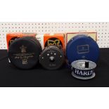 Hardy Bros. "Zenith" fly fishing reel, with pouch, box and three further spools