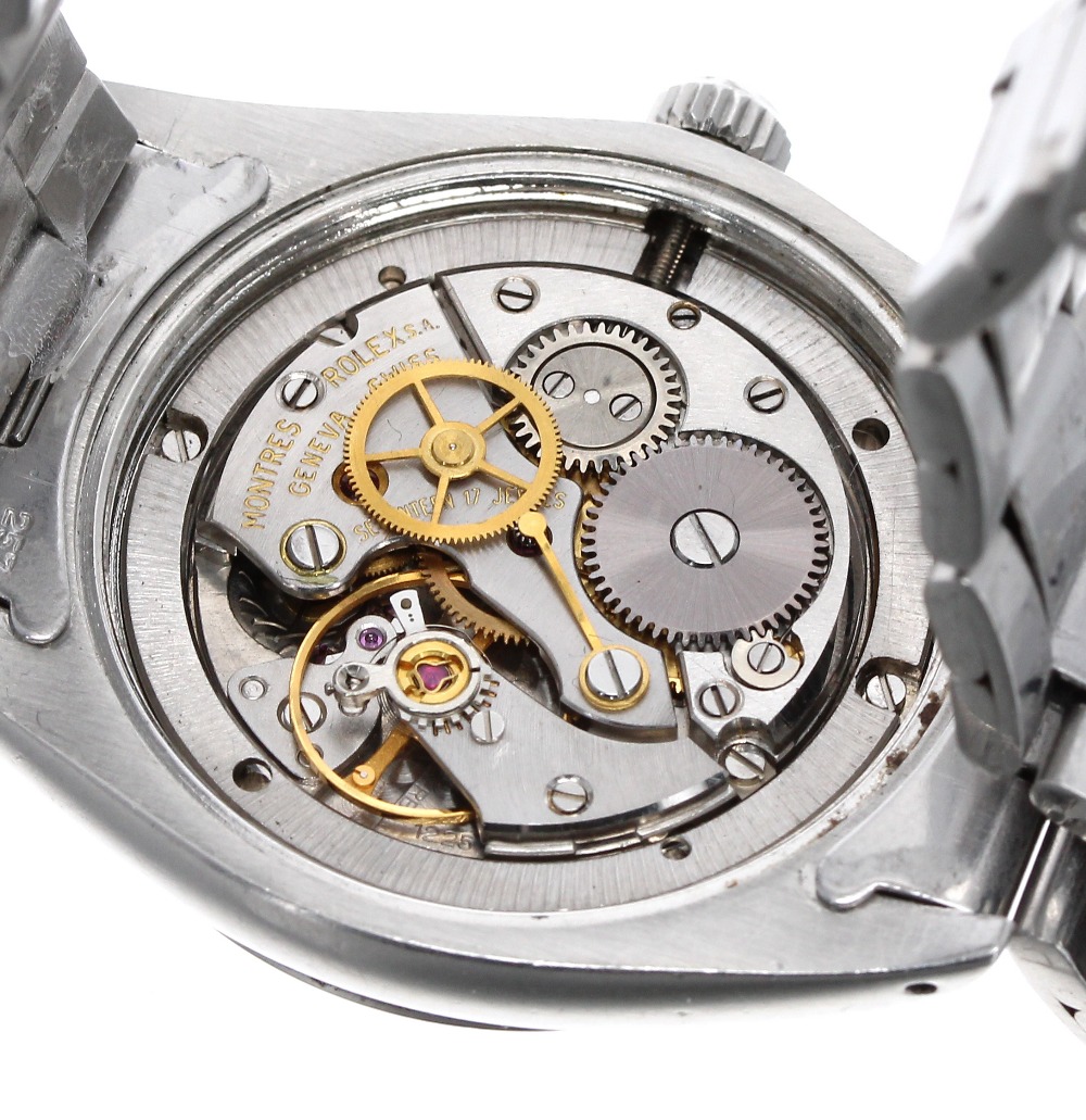 Rolex Oysterdate Precision stainless steel gentleman's bracelet watch, ref. 6694, circa 1970-71, - Image 3 of 4