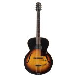 1963 Gibson ES-125 deep hollow body electric guitar, made in USA, ser. no. 1xxxx0; Finish: sunburst,