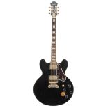 Epiphone BB King Lucille electric guitar, ser. no. R97xxxx8; Finish: black, surface marks;