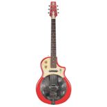 1992 National Reso-Phonic Resolectric electric resonator guitar, made in USA, ser. no. 1x1;