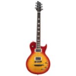 Aria Pro II PE350 electric guitar, made in China, cherry sunburst finish (new/clearance stock within