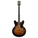 1981 Gibson ES-355 TD semi hollow body electric guitar, made in USA, ser. no. 8xxx1xx0; Finish: