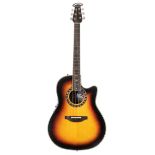 Ovation Custom Legend C2079AX electro-acoustic guitar, made in Korea, ser. no. K16xxxx59; Finish: