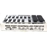 Behringer FCB1010 midi foot controller pedal unit, boxed