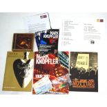 Mark Knopfler - selection of ephemera including a 1996 Golden Heart tour programme with boxed CD