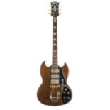 1970s Arbiter E230 electric guitar, made in Japan, ser. no. 1xxxxx4; Finish: walnut, blemishes and