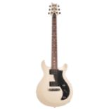 Paul Reed Smith Mira electric guitar, made in USA, ser. no. 14S2xxx45; Finish: white, various
