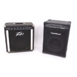Peavey TKO 80 guitar amplifier; together with a Torque T65BX bass combo amplifier (2)