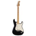 1989 Fender Eric Clapton 'Blackie' Stratocaster electric guitar, made in USA, ser. no. SE9xxx40;