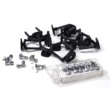 Set of Schaller guitar tuners, a set of six in a line deluxe type locking tuners (one damaged) and