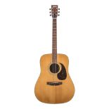 Antoria acoustic guitar; Back and sides: rosewood, various blemishes; Table: natural; Fretboard: