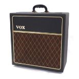 Vox AC4 guitar amplifier, made in England, circa 1964, ser. no. 03768, on/off switch placed to the