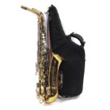 Chris Wood (Traffic) - Bundy by Selmer alto saxophone, ser. no. 641261, gig bag *This saxophone