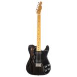 2015 Fender Modern Player Telecaster Thinline Deluxe electric guitar, crafted in China, ser. no.