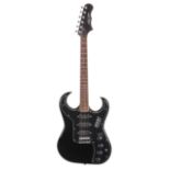 2004 Burns Bison Series Black Bison electric guitar, ser. no. 04xxx09; Finish: black, minor dings;