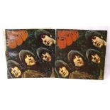 The Beatles - 'Rubber Soul' vinyl LP, PMC1267 mono second pressing; together with The Beatles - '