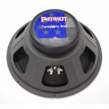 Patriot Cannabis Rex 12" guitar amplifier speaker, boxed