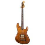 1980s Eko C01 Cobra electric guitar, made in Italy; Finish: brown, various dings and other surface