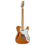 1980s Fender '68 Thinline Telecaster electric guitar, made in Japan, ser. no. A0xxxx0; Finish:
