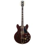 Early 1970s Gibson ES-345TD semi hollow body electric guitar, made in USA, ser. no. 0xxxx9;