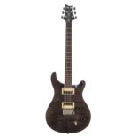 PRS SE Custom 22 electric guitar, made in Korea, ser. no. G1xxx9; Finish: translucent black;