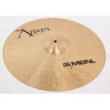 Roland Orzabal (Tears For Fears) - Meinl Amun cast bronze 20" powerful big bell ride cymbal