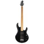 OLP electric guitar; Finish: black; Fretboard: maple; Frets: good; Electrics: working; Hardware: