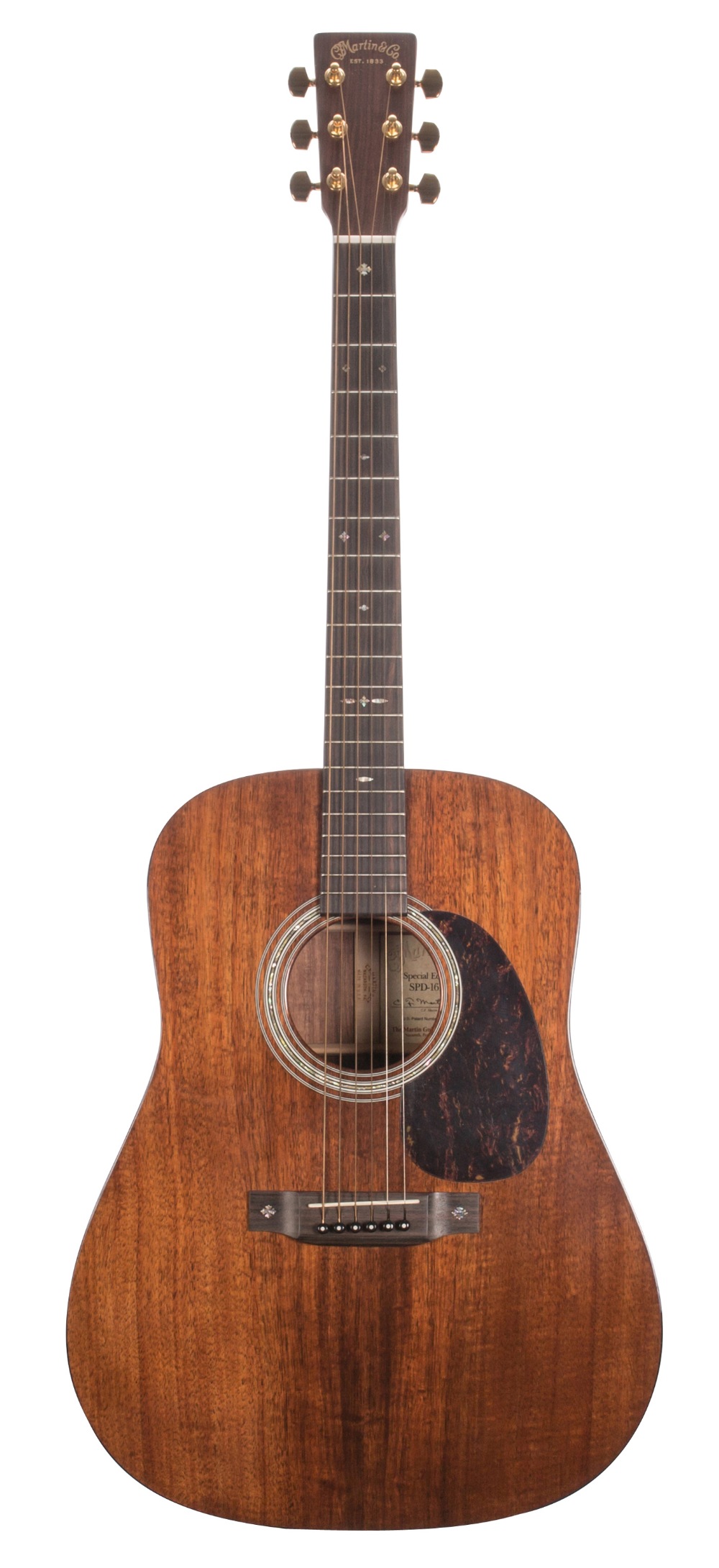2005 C.F. Martin & Co Special Edition SPD-16K2 acoustic guitar, made in USA, ser. no. 10xxx79; Body: