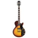 1970s Kay Effector electric guitar; Finish: sunburst; Fretboard: rosewood; Frets: good; Electrics: