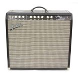 Fender 20th Anniversary Edition Vibro-King guitar amplifier, made in USA, ser. no. 4424, dust