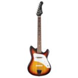 1960s Kent Polaris I electric guitar, made in Japan; Finish: sunburst, minor dings; Fretboard: