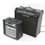 Line 6 Spider IV 30 guitar amplifier; together with a Jay Turser GA-10TS amplifier (2)