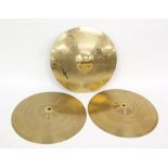 Roland Orzabal (Tears For Fears) - Zildjian 15" thin crash cymbal; together with two further
