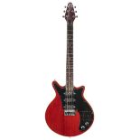 2001 Burns Brian May Red Special electric guitar, made in Korea, ser. no. BHM2xx3; Finish: red, a