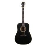 2006 C.F. Martin & Co D-35 Johnny Cash Commemorative Edition electro-acoustic guitar, made in USA,