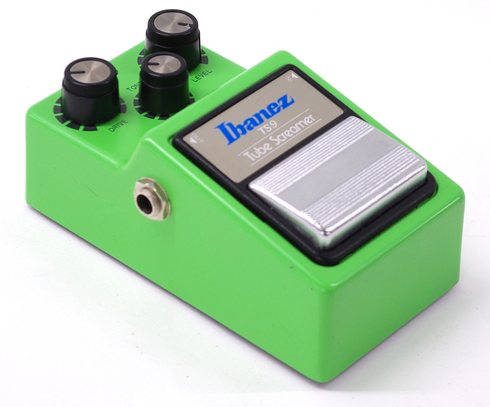 1983 Ibanez TS9 Tube Screamer guitar pedal, made in Japan, ser. no. 388149, with JRC4558D chip