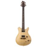 SX solid body electric guitar; Finish: natural; Fretboard: rosewood; Frets: good; Electrics: