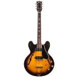 Gibson ES-330 hollow body electric guitar, made in USA, circa 1962 ser. no. 9xxx4