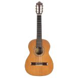 Prudencio Saez Model 201 guitar, made in Spain; Back and sides: rosewood; Fretboard: ebony; Frets: