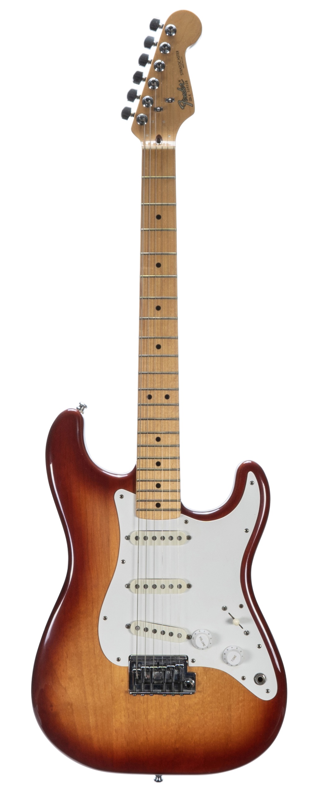 1983 Fender Dan Smith Era Stratocaster electric guitar, made in USA, ser. no. E3xxxx8; Finish: