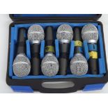 Four Audio Technica ATR30 microphones; together with two Atus ATR30 microphones (6)